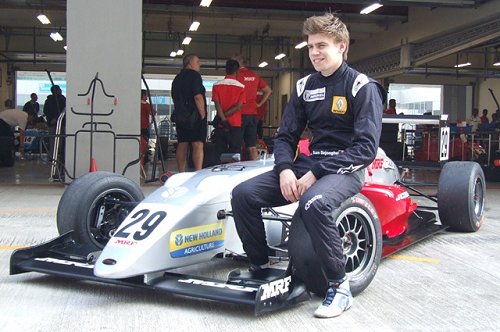 Podium Sam Dejonghe op Buddh International F1 Circuit in India